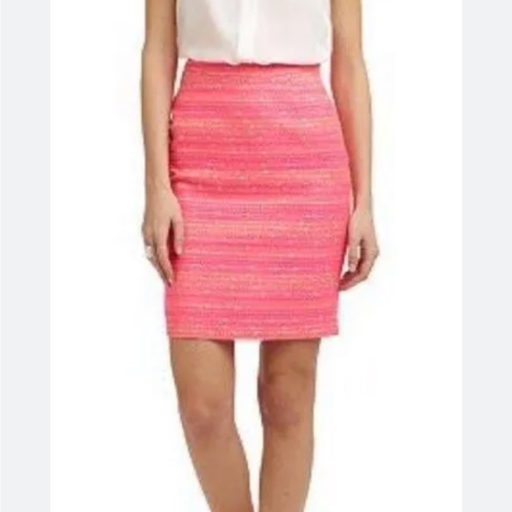 Lilly Pulitzer Barbie Core Pink Pencil Skirt - Gem